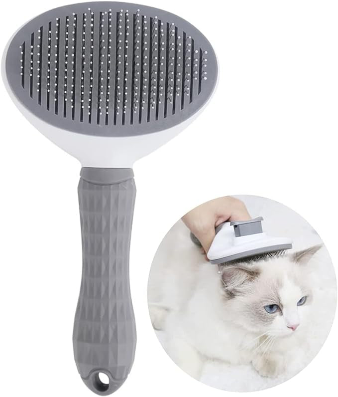 PawWell Pet Grooming Brush – Reduce Shedding in Minutes